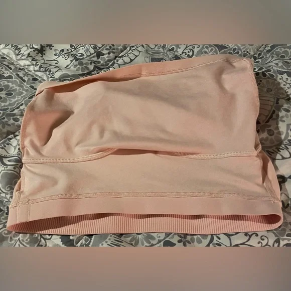 CALIA LUSTRALUX CROP LOW SUPPORT EXERCISE TOP SPORTS BRA LIGHT PINK SZ SMALL NWT - Picture 7 of 13